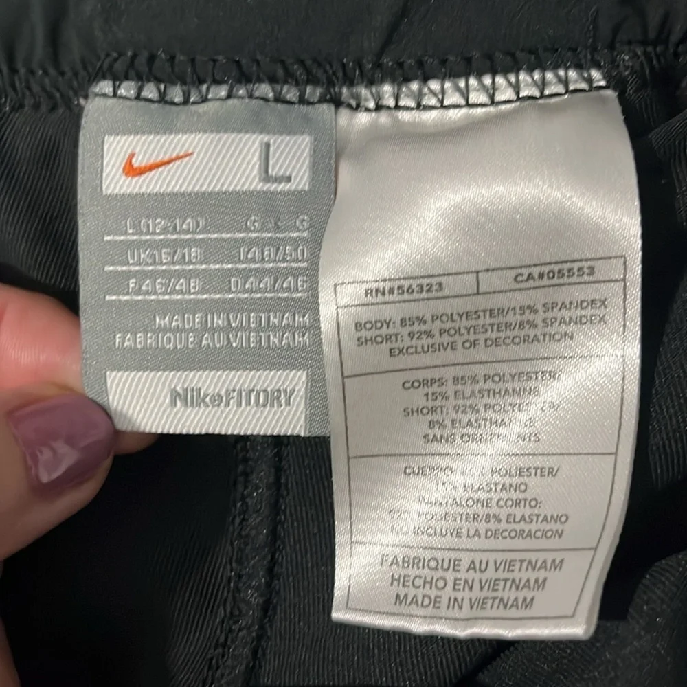 Nike Black Tennis Skort Size L - Picture 6 of 9